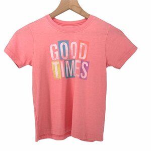 Chaser United Arrows pink good times graphic short sleeve t-shirt toddler 6